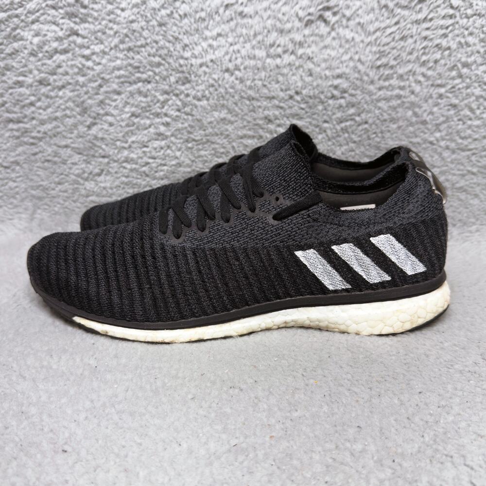 Adidas Adizero Prime Mens Size 11 Running Shoes Sneakers Black Primeknit B37401 - Picture 3 of 9